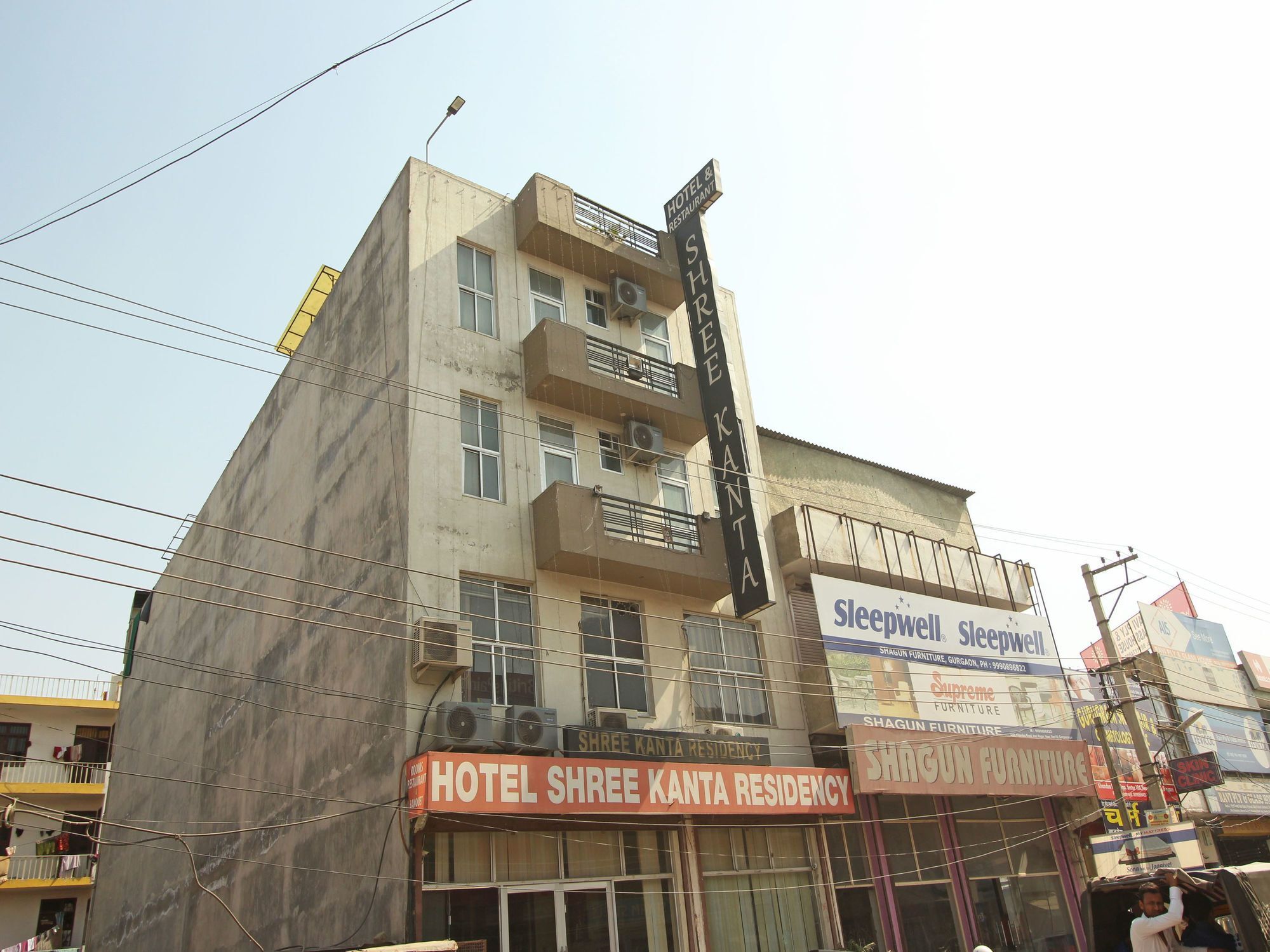 Oyo 576 Hotel Shree Kanta Residency Gurgaon Eksteriør bilde