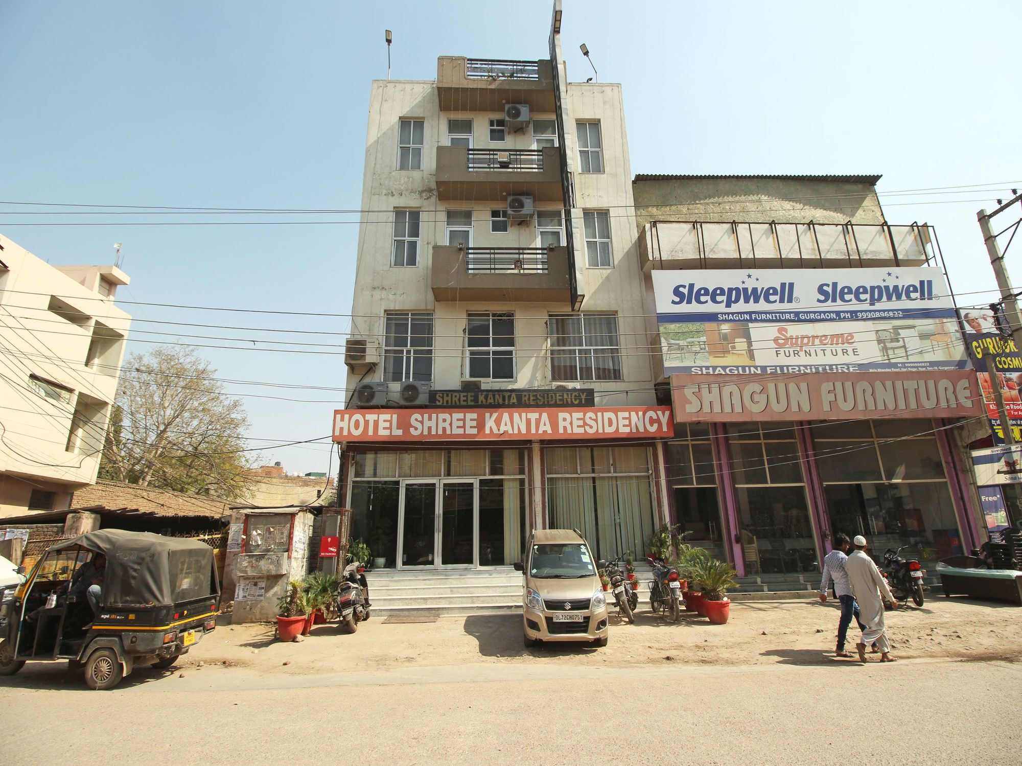 Oyo 576 Hotel Shree Kanta Residency Gurgaon Eksteriør bilde